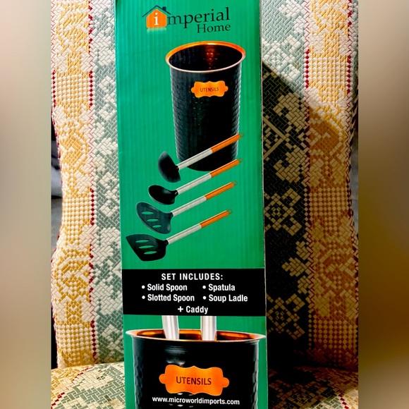 Other - Kitchen Utensils Set with Caddy